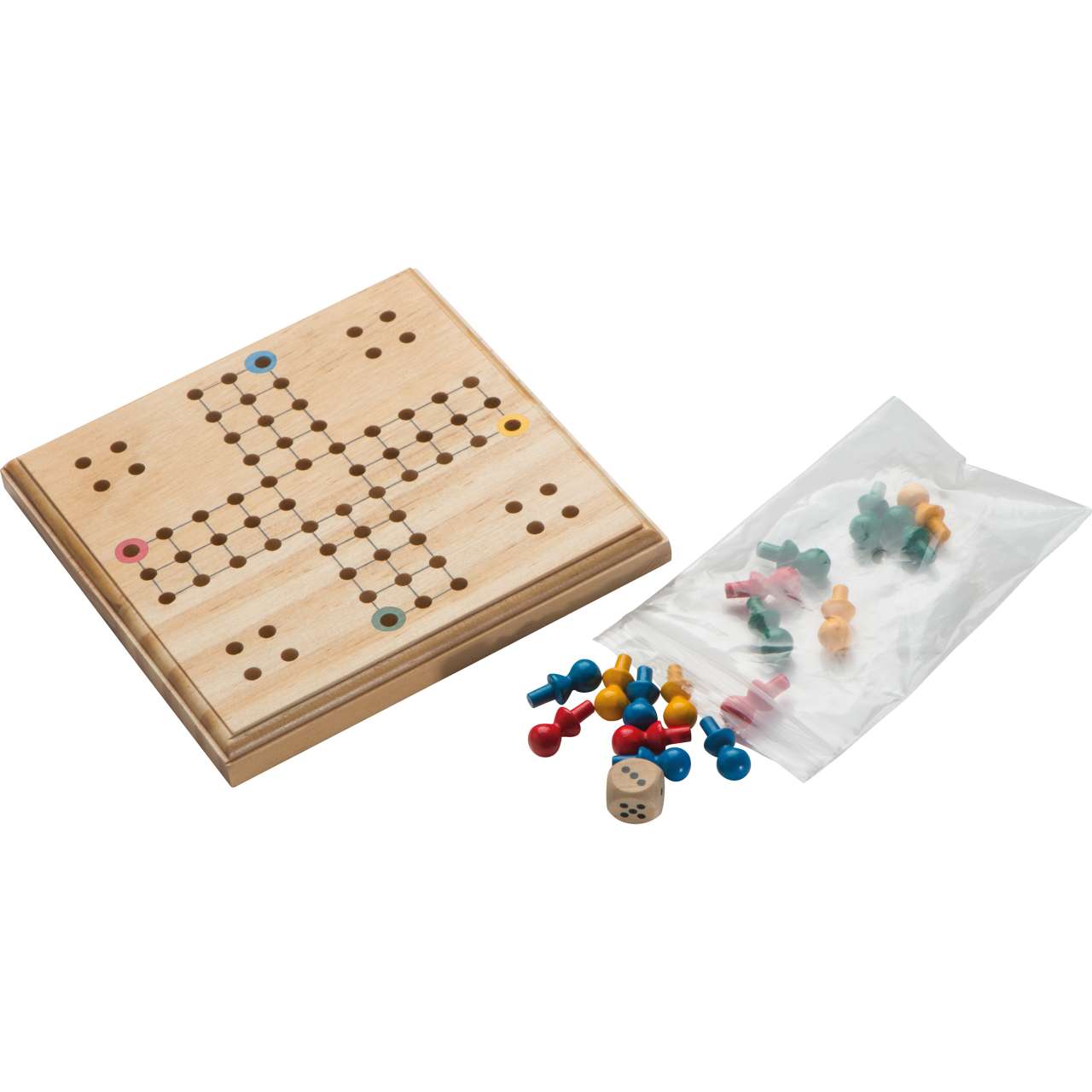 LUDO Spiel aus Holz