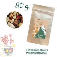 Standbodenbeutel Medium Plus, Kraftpapier, aluminiumfrei, Inhalt 80 g