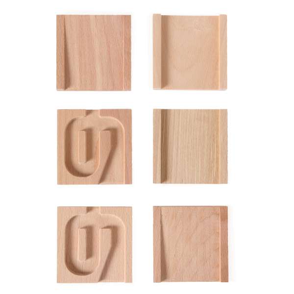 Build & Putt Finger-Golf Erweiterungsset 3 für 1 / 2 / 4 Spieler, (Fun-Pack 6-teilig)