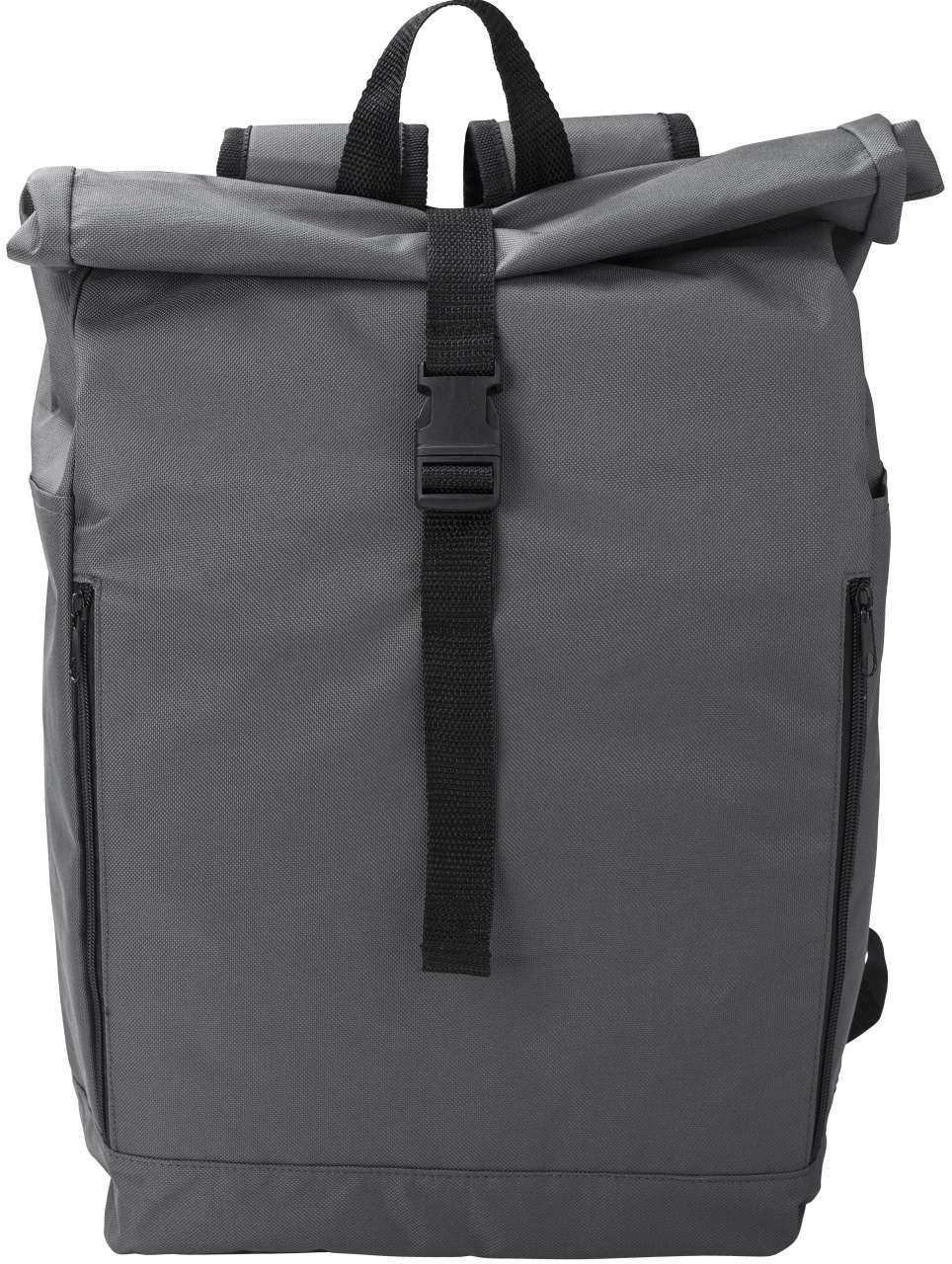 RPET-Polyester (600D) Rucksack mit Rollverschluss Evie