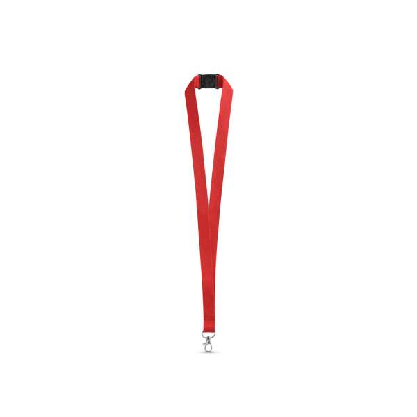 LEEDS Lanyard aus Polyester mit Sicherheitsverschluss