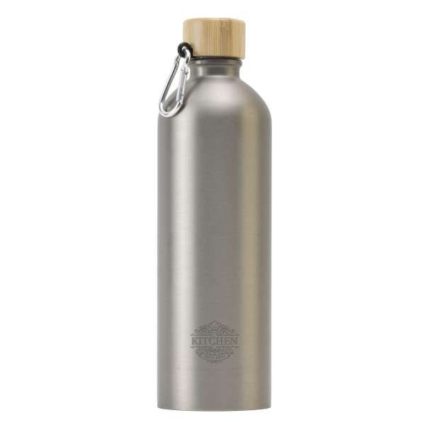 SteelBamboo RCS Recycled Steel 750 ml Wasserflasche