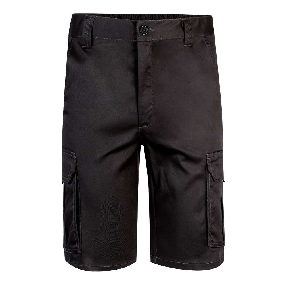 VL HEBE Stretch-Bermudashorts mit mehreren Taschen (240 g / m²), aus Baumwolle (46 %), EME (38 %) un