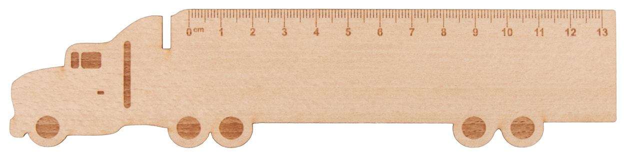 Lineal aus Holz Looney