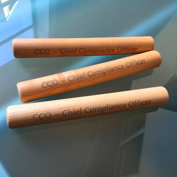 Staffelstab aus Holz