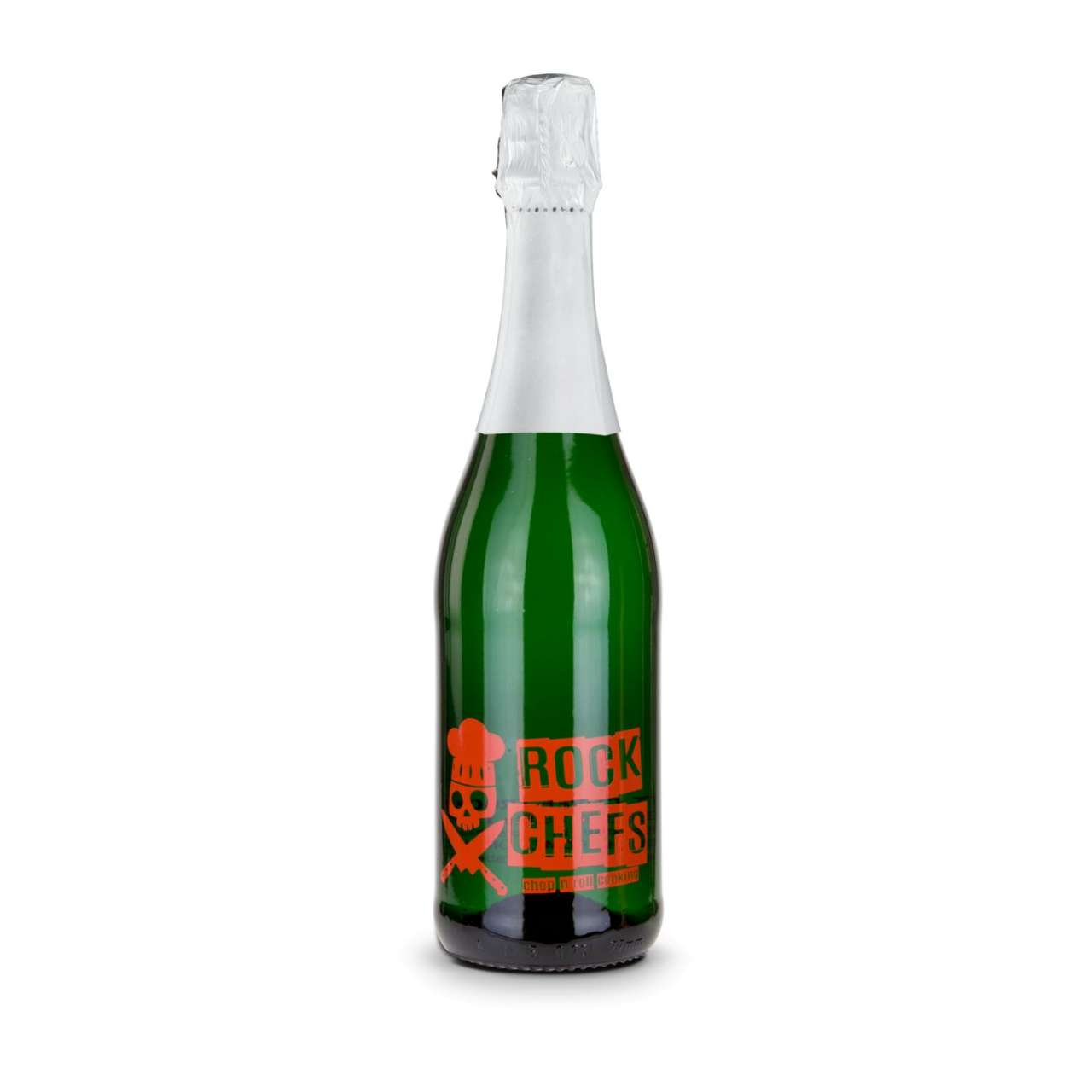 Sekt Cuvée - Flasche grün - Kapselfarbe, 0,75 l
