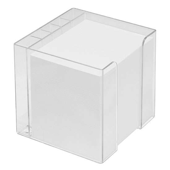 Zettelbox mit Köcher "Alpha"