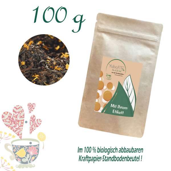 YuboFiT® Schwarzer Tee MARACUJA