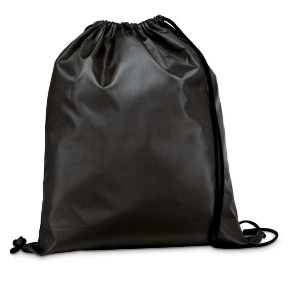 CARNABY 210D Rucksacktasche mit schwarzen Zugbändern