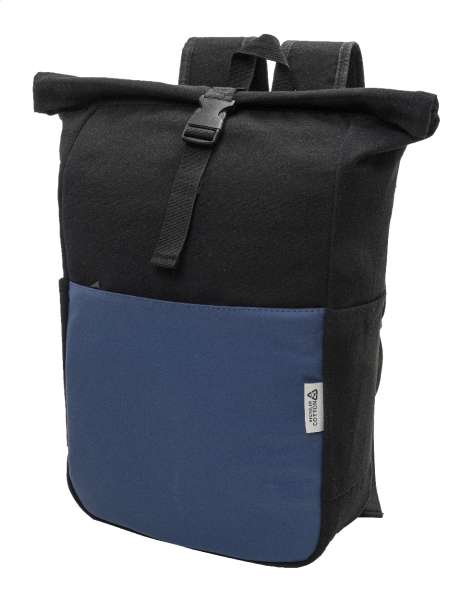 Rucksack aus recyceltem Canvas Blakkan Back