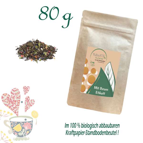 YuboFiT® Weißer Tee LIEBESGRÜßE AUS MOSKAU