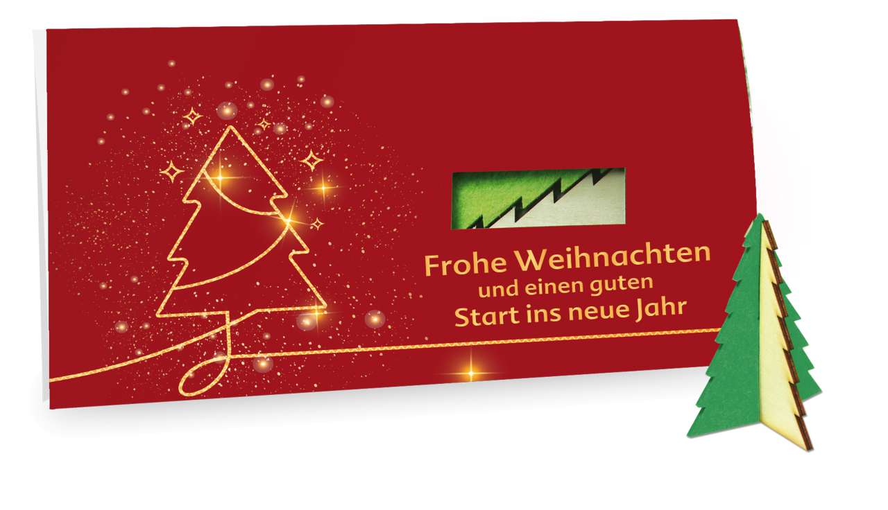 Steckfiguren-Karte Filz - Standardmotiv