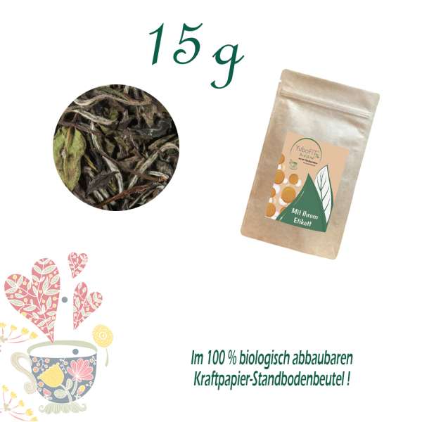 YuboFiT® Bio China White Wings Tee