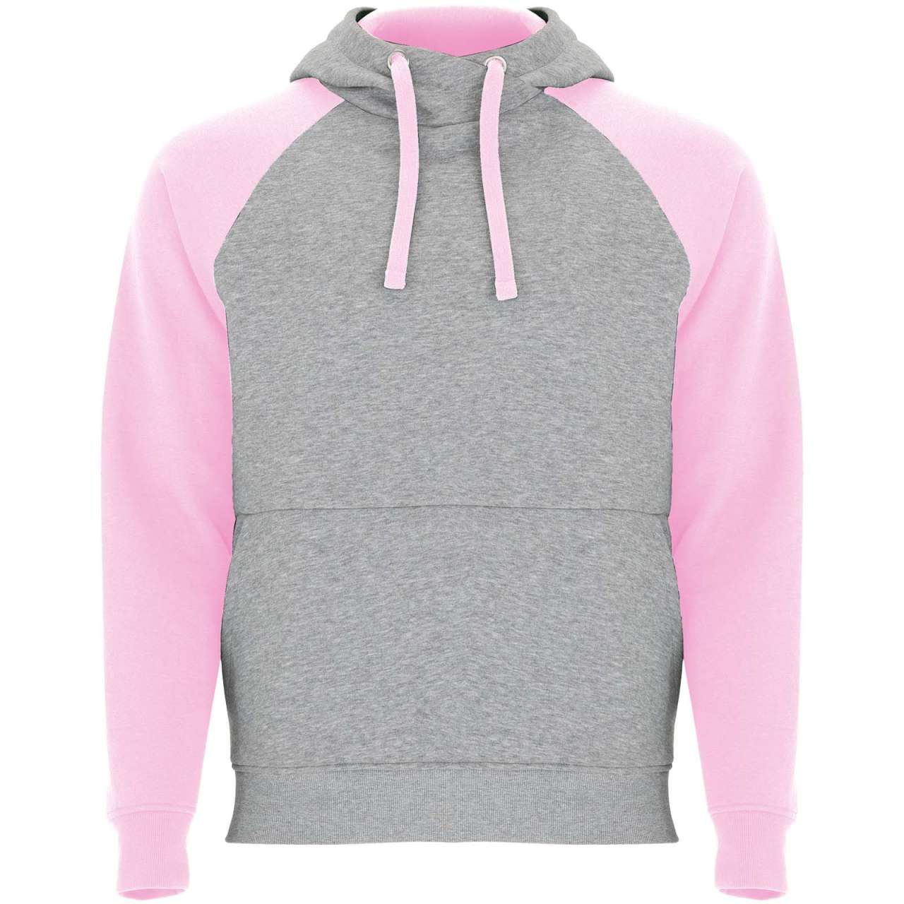 Badet zweifarbiger Kapuzenpullover Unisex