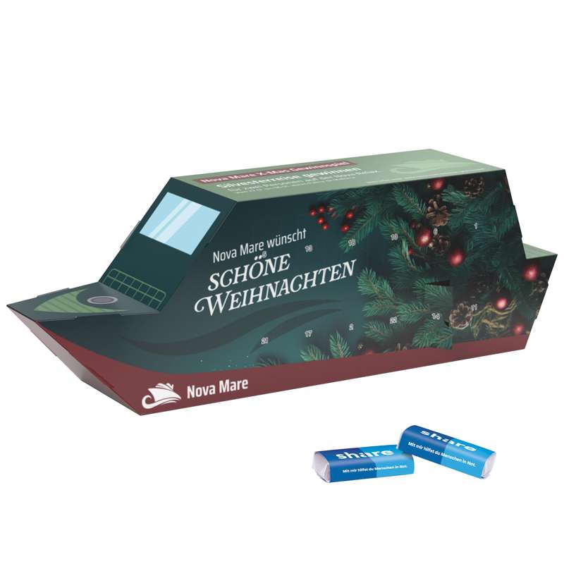 Adventskalender Schiff