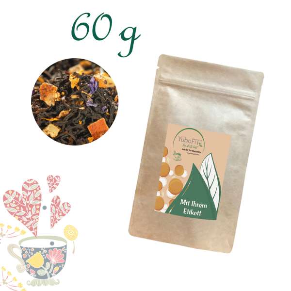 YuboFiT® Schwarzer Tee GIVE IT 2 MEE