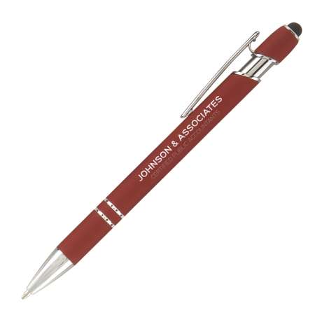 GARDEN Stylus Soft Touch Kugelschreiber mit Lasergravur