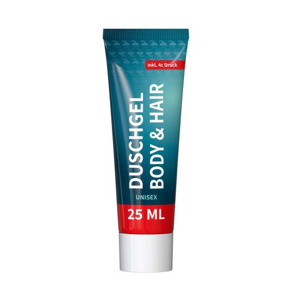 25 ml Tube - Duschgel Ingwer-Limette - FullbodyPrint