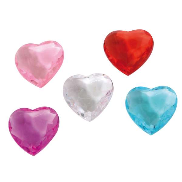 Streu-Herzen bunt sortiert ca. 500g
