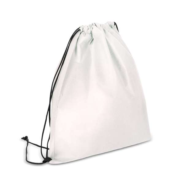 R-PET Kordelzugbeutel aus Non Woven 38 x 42cm 75g / m²