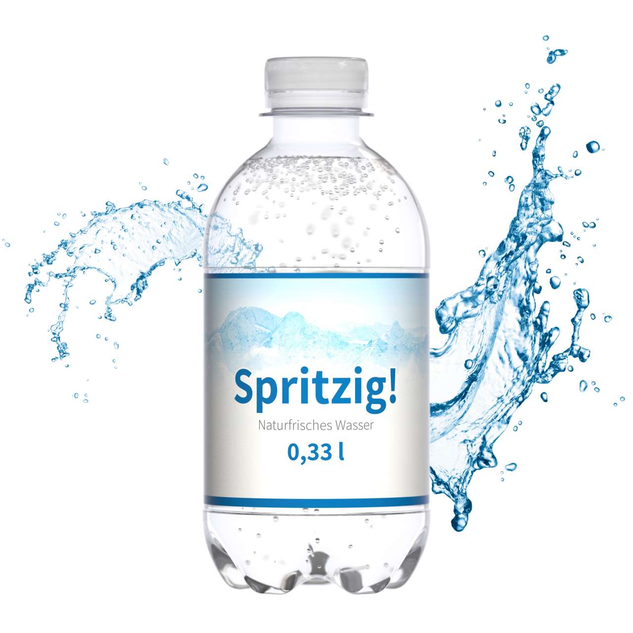 330 ml Wasser - Eco Label (Exportware, pfandfrei)