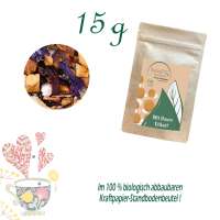 Standbodenbeutel Extra Small, Kraftpapier, Inhalt 15 g