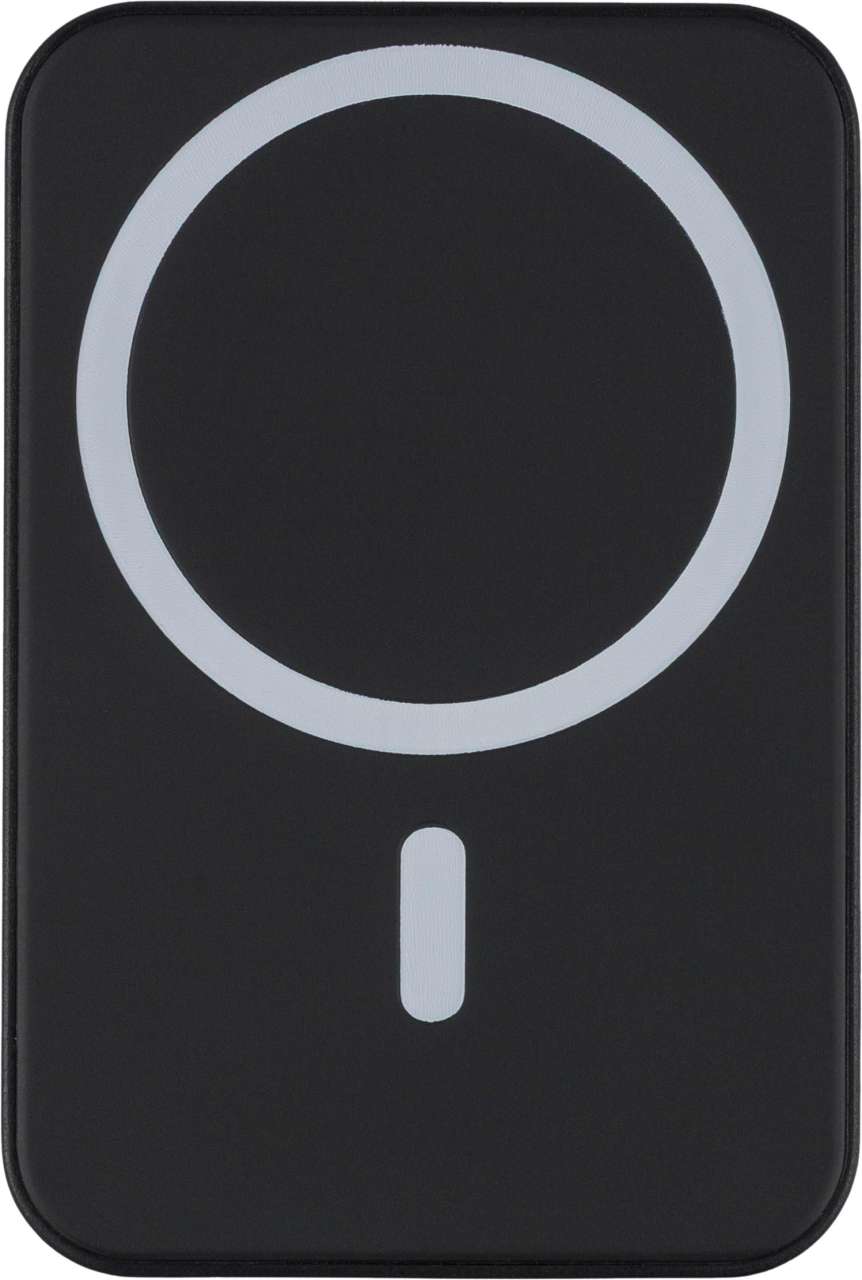 Recycelte ABS-Powerbank mit kabellosem Ladegerät Miren