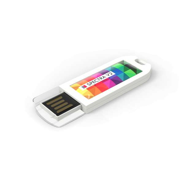 USB Stick Spectra V2 White