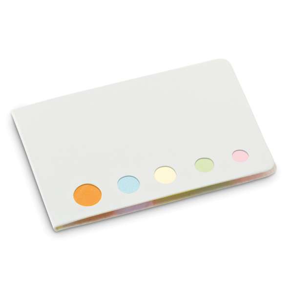 STOOKY Haftnotizblock mit 5 farbigen