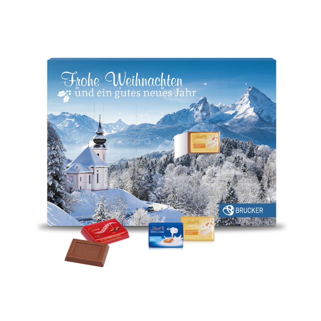 Wand-Adventskalender 