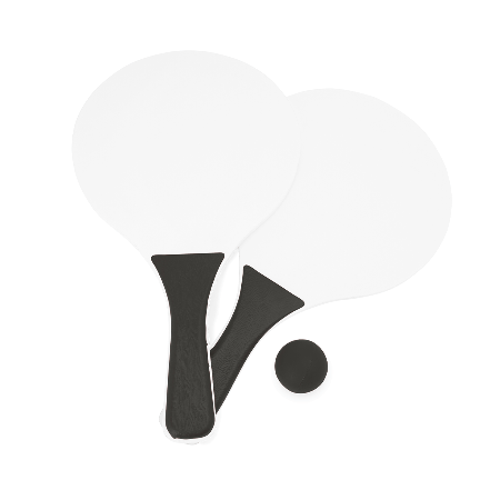 Beach-Tennis-Set in Netzbeutel