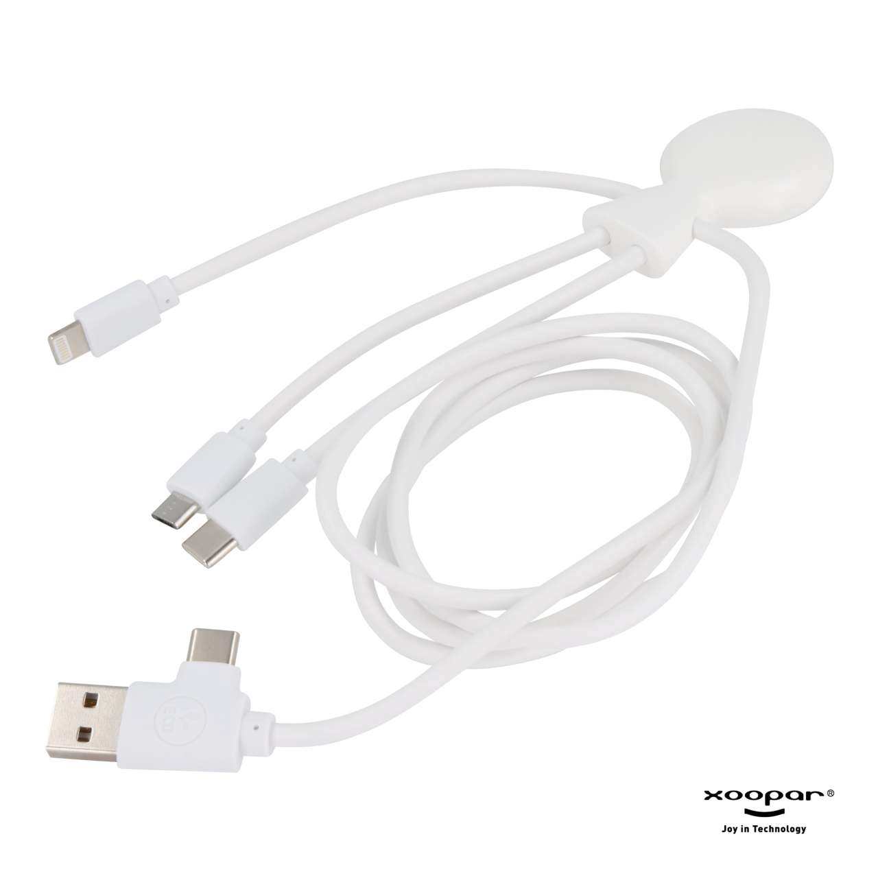 Xoopar Mr. Bio Powerbank and Cable pack 7000mAh