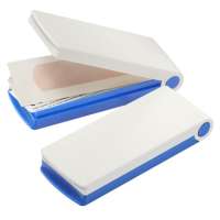 Deckel Weiß, Unterteil Blau