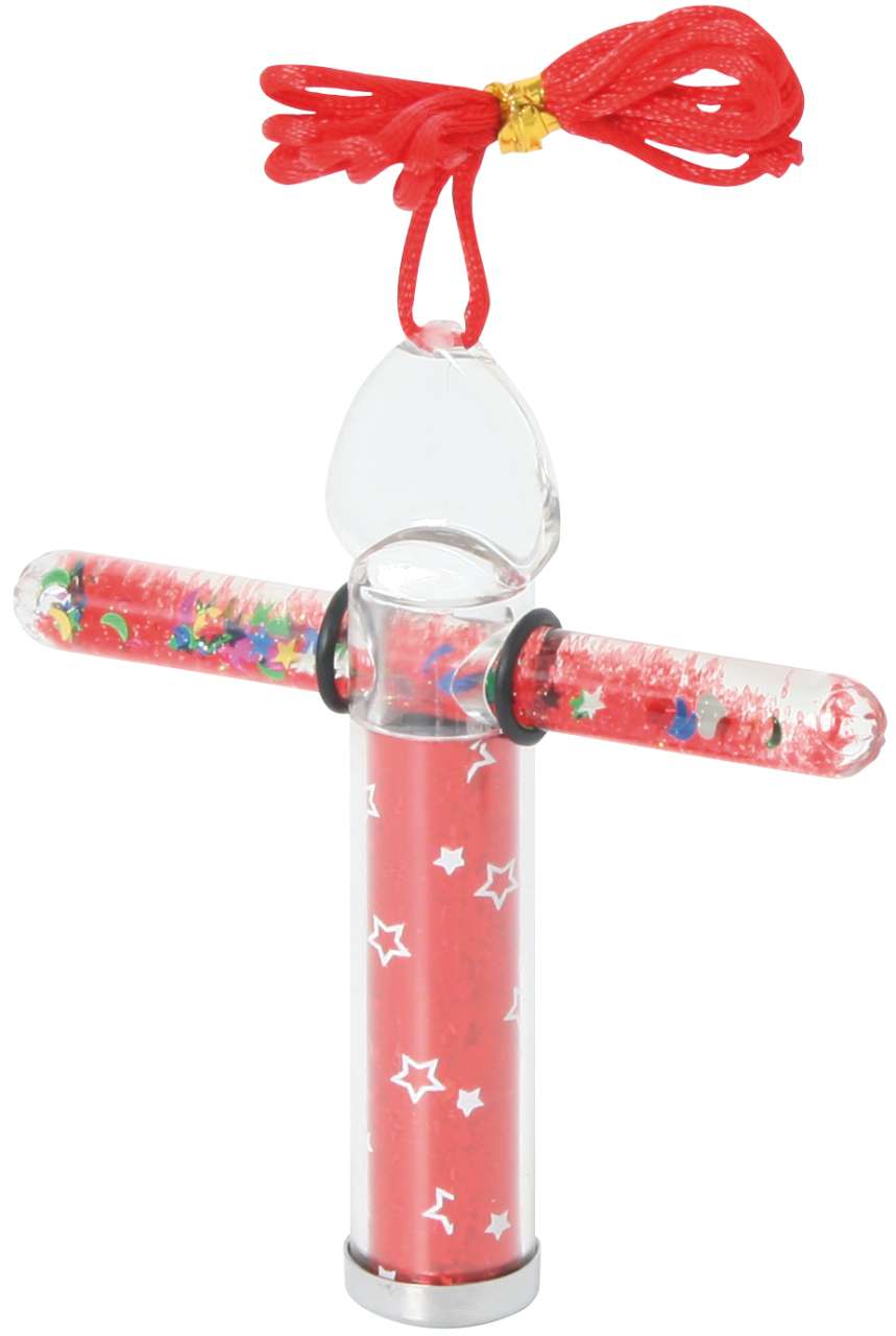 Kaleidoskop 10 cm mit Zauberstab, sortiert