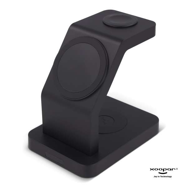Xoopar Icon 3 in 1 Magnetic Wireless charger