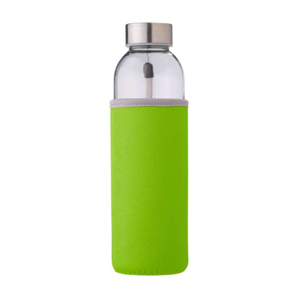 Glasflasche (500ml) mit einem Neoprenhülle Nika