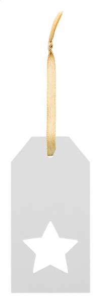 Geschenkanhänger, Stern PrinTag Plus