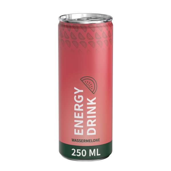 250 ml Energy Drink Wassermelone - (Exportware, pfandfrei)