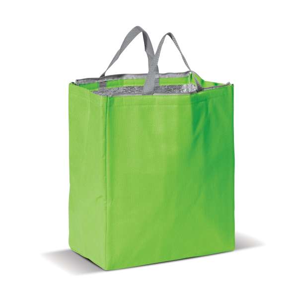 Große Kühltasche aus Non Woven 32.5 x 19.5 x 39 cm, 100 g / m²