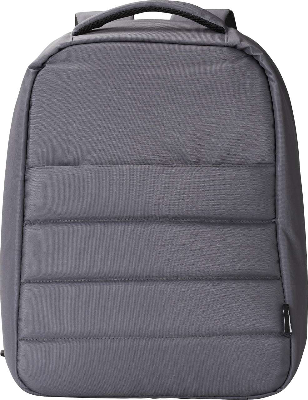 RPET-Polyester (300D) Anti-Diebstahl-Laptop-Rucksack Calliope