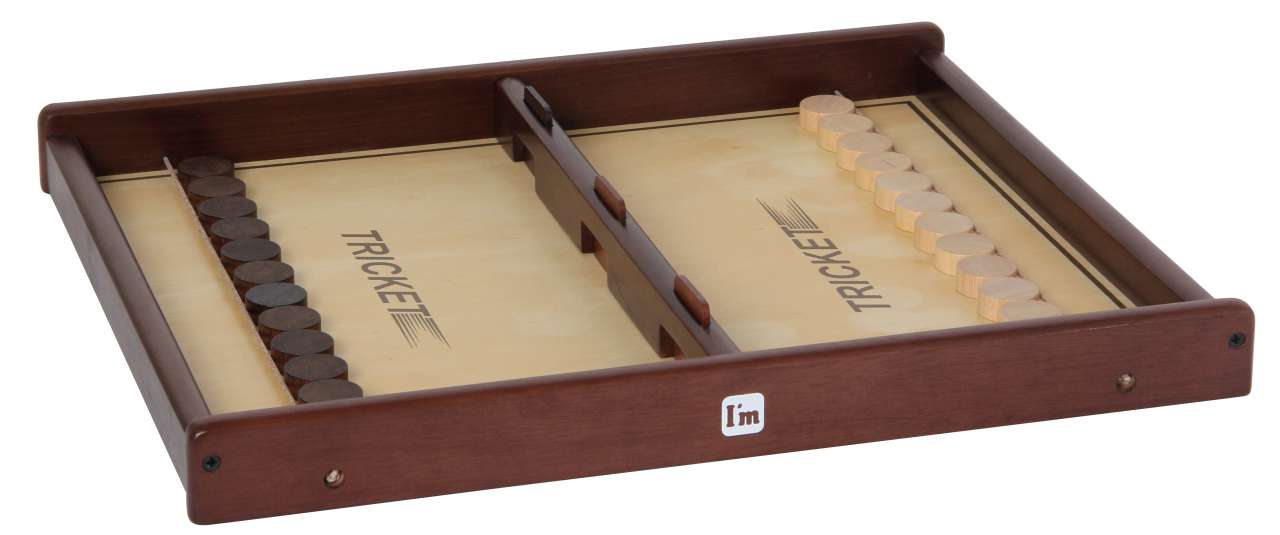 Tricket weiß und Dame Multigame 44 cm