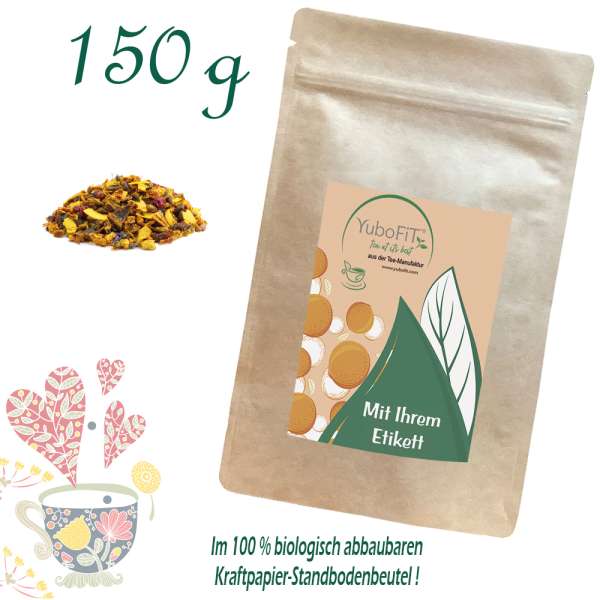 YuboFiT® Früchtetee CREAMY LEMON VITAMIN C - SUPPLEMENT