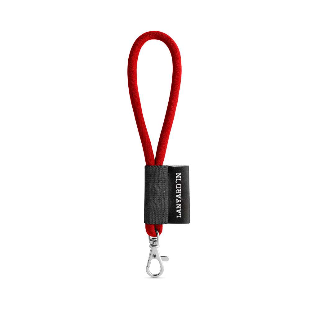 SET Lanyard TUBE Short (Ø 7 mm) mit 9 mm Schnapperkarabiner