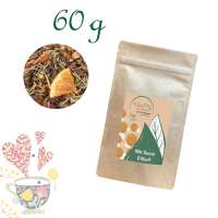 Standbodenbeutel Medium, Kraftpapier, aluminium, Inhalt 60 g