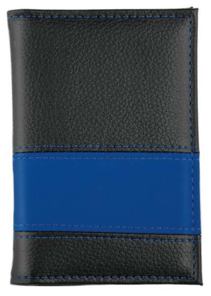 CreativDesign® Ausweistasche "LookPlus" schwarz / schwarz