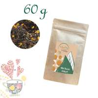 Standbodenbeutel Medium, Kraftpapier, aluminium, Inhalt 60 g