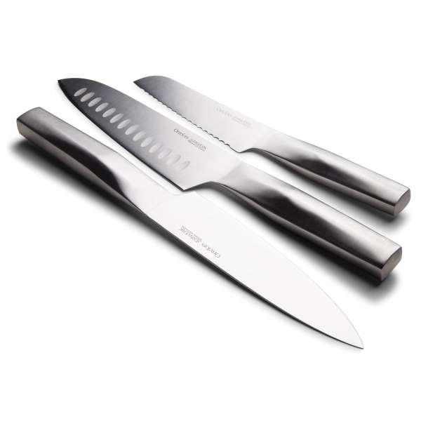 Orrefors Jernverk Knife Set Steel 3pack