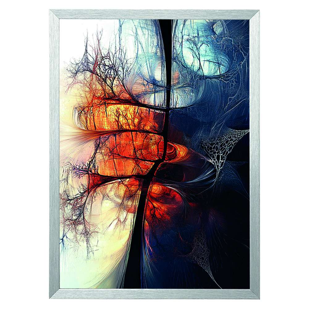 Pure Mental Energy VI von tokio darcy® - Fine Art Print, A5, Aluminiumrahmen