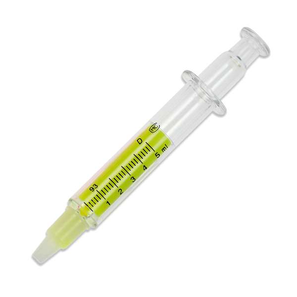Spritzen-Textmarker