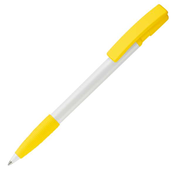 Kugelschreiber Nash Hardcolour mit Gummigriff